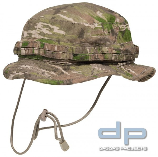 Pentagon Babylon Boonie Hat in Camo Green Größe: XL und Grassman Größe: XL