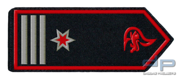 Schulterklappenpaar Feuerwehr, Baden-Württemberg Löschmeister / Löschmeisterin als Fw-Kdt