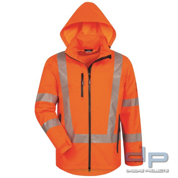 WARNSCHUTZ-REGENJACKE in Orange