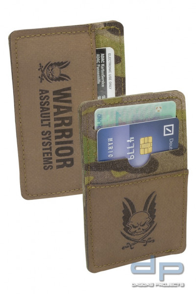 WAS LASER CUT CREDIT CARD WALLET MULTICAM