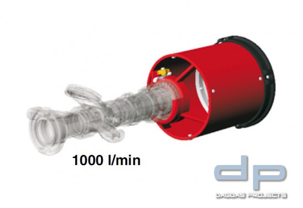 Schaumvorsatz -M- Strahlrohr 1000