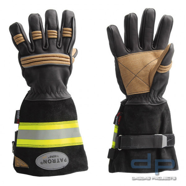 Feuerwehrschutzhandschuhe PATRON® Pbi schwarz