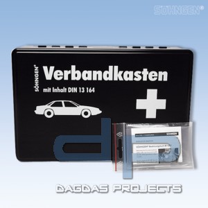 KFZ-Verbandkasten DIN 13 164 plus SÖHNGEN® Beatmungstuch