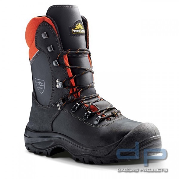 Schnittschutzstiefel S3 Black Forest