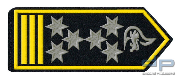 Schulterklappenpaar Feuerwehr, Baden-Württemberg Oberamtsrätin/-rat mit Zulage (A13 Z), Stadt BrOAR
