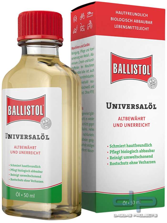 Ballistol Universalöl 50ml Flasche, Neu im Shop
