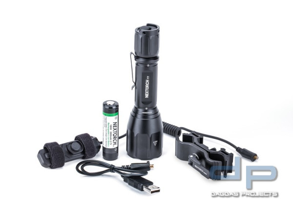 NEXTORCH T7 V2.0 SET Jagdlampe - Jagdtaschenlampe mit Zubehör