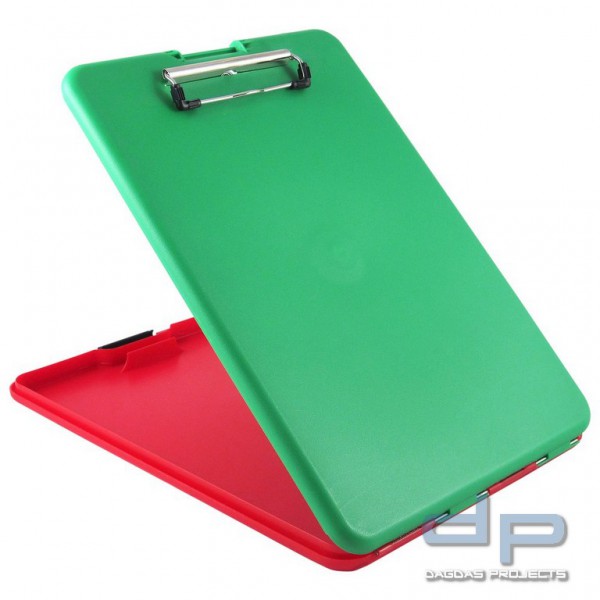 Schreibplatte SlimMate Safety, rot/grün