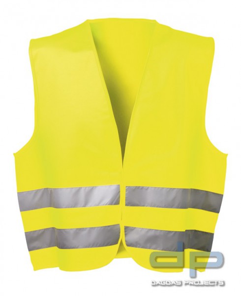 SAFESTYLE® Polyester Warnschutzweste mit Wunschtext