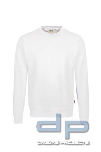 Sweatshirt 50/50 Bw./Pes. in weiß
