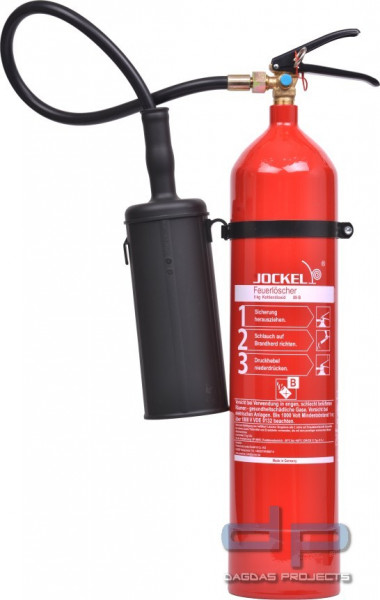 Jockel CO2-Löscher K5J, Feuerlöscher