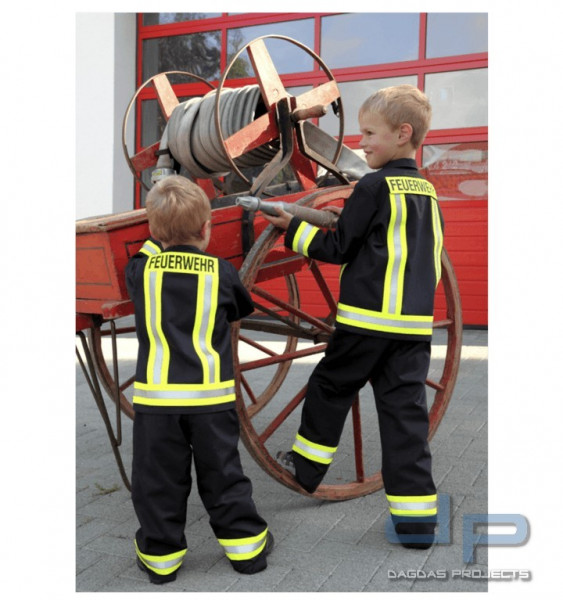 Kinder Feuerwehrhose 50% Baumwolle, 50% Polyester Größe: III