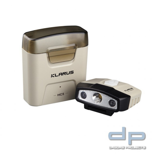 Klarus HC5, Sensor Cliplampe mit Ladestation