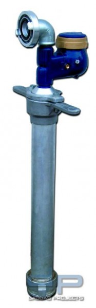 Wassermeßstandrohr (QN 6) 10 m³/h 2 x Storz-C