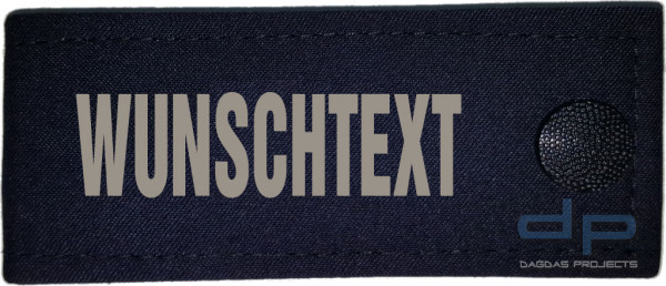 ETZEL Schulterklappen Paar mit Druckknopf Ausführung Ba-Wü inklusive Wunschaufdruck