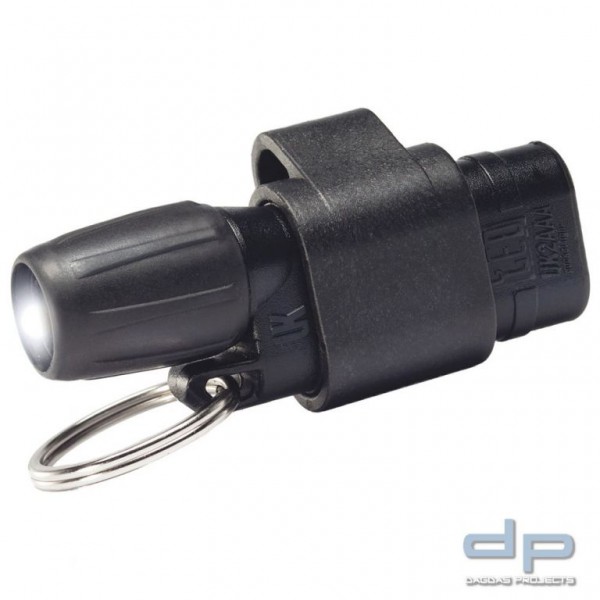 Taschenlampe UK 2AAA Pocketlight eLED, schwarz, auf Blisterkarte