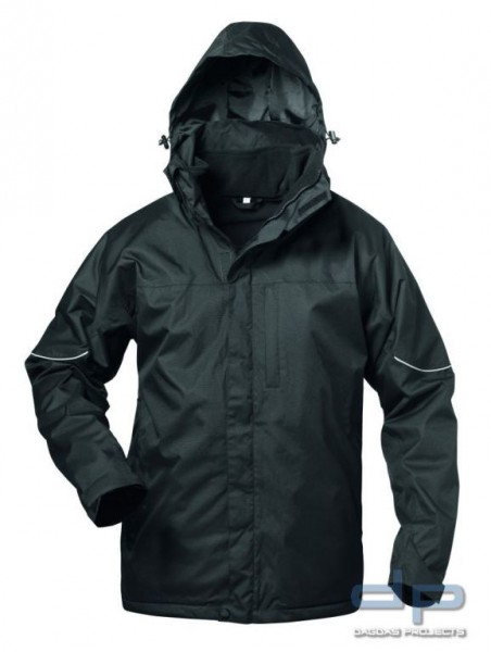 2-in-1 Outdoorjacke in Schwarz