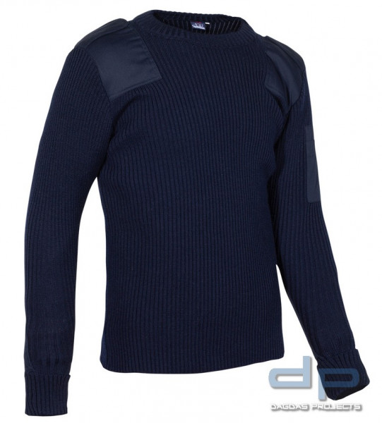 Elbe-Team Uniformpullover Rippstrick Farbe : Navy Größe: XL