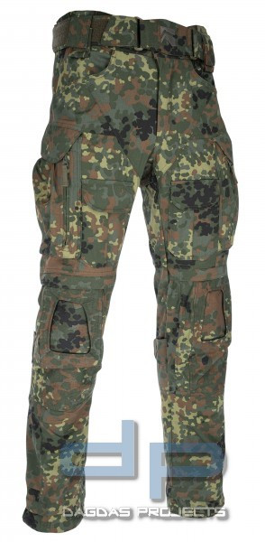 Lindnerhof Combat Pants Advanced (BDU Hose) Farbe: Flecktarn Größe: 32/36