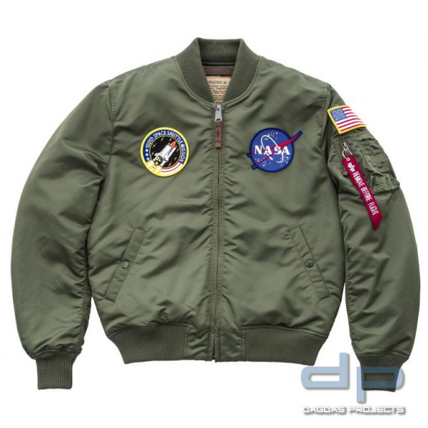 Alpha Industries Herren Fliegerblouson Ma 1 Vf Nasa Jacken Alpha Industries Alle Kategorien Dagdas Projects Behordenausruster