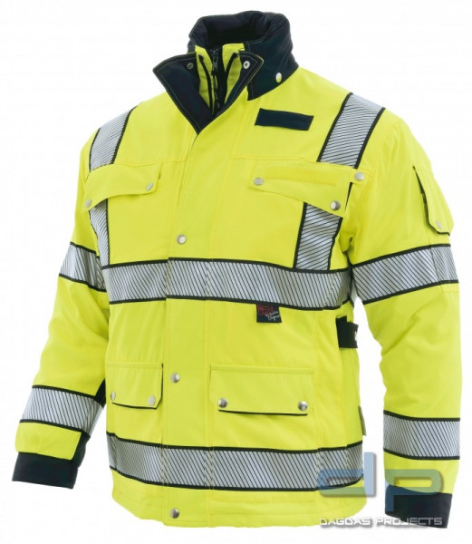 Jacke Champion, leuchtgelb / marine -See it SAFE®