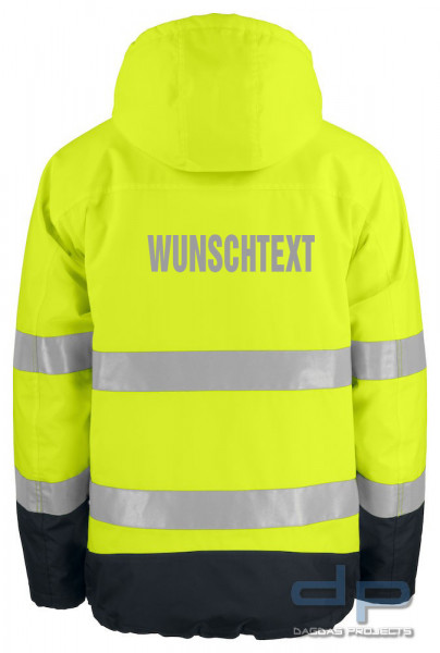 Projob 6441 GEFÜTTERTE JACKE EN ISO 20471 KLASSE 3 in verschiedenen Farben mit Aufdruck nach Wunsch