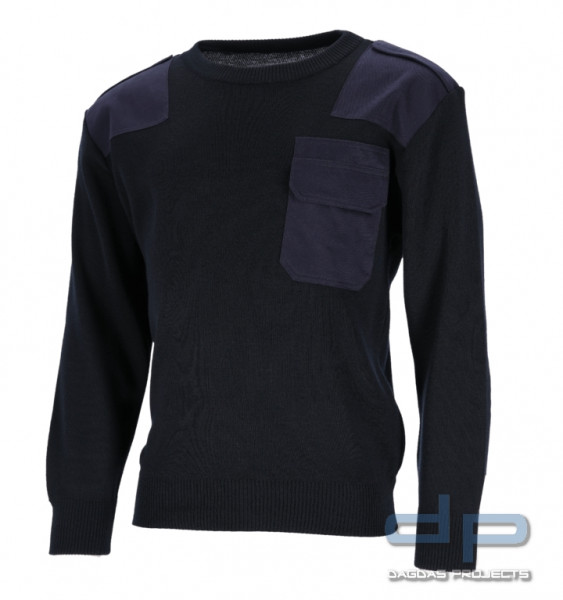 Feuerwehr-Pullover 50% Polyacryl 50% Schurwolle Feuerwehr