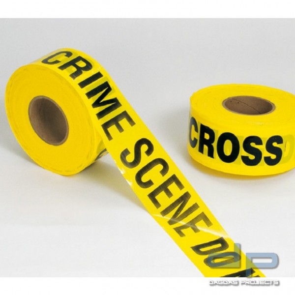 Original US Absperrband Crime scene - do not cross