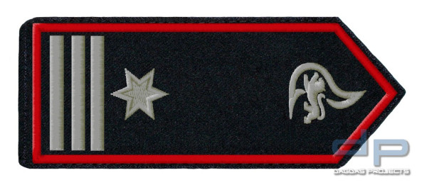 Schulterklappenpaar Feuerwehr, Baden-Württemberg Brandmeister / Brandmeisterin als Fw-Kdt