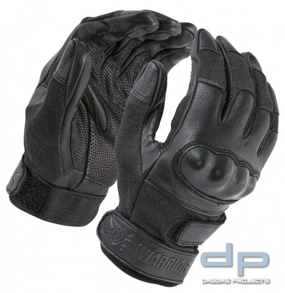 WARRIOR FIRESTORM HANDSCHUHE FLAMMHEMMEND Farbe: Schwarz, Größe: S