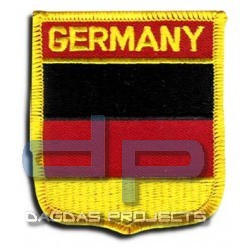 Abzeichen zum aufbügeln "Wappen Germany"