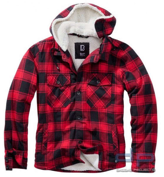 Lumberjacket hooded in verschiedenen Farben