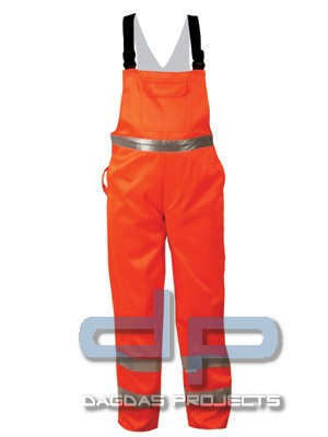 SAFESTYLE® Warnschutz-Latzhose in Orange