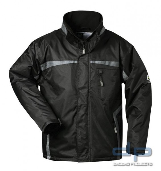 Thermo-Jacke in Schwarz