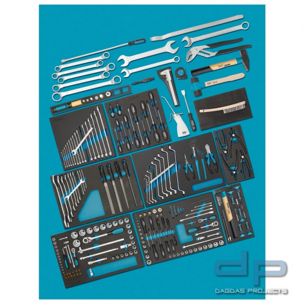 Hazet MERCEDES-BENZ-Nkw Werkzeug-Sortiment 0-2700-163/229