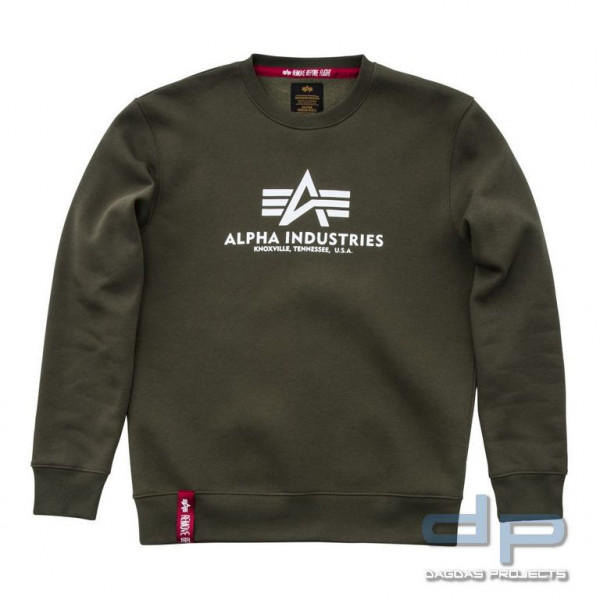 Alpha Industries Basic Sweater in verschiedenen Farben