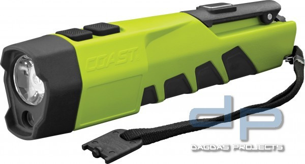 COAST HZ050 I-Safe Taschenlampe (Sicherheits- Lampe, Klasse 1) in gelb