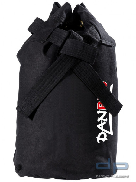 Dojo-Line Canvas Tasche in Schwarz und Weiß