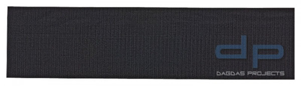 Klettverschluss - Haken - 44x11cm - schwarz