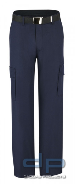 Bundhose HuPF Teil 2 dunkelblau ohne Reflexstreifen Euramid/Lenzing FR, 265 g/m²