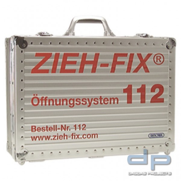 Zieh-Fix-Öffnungssystem 112