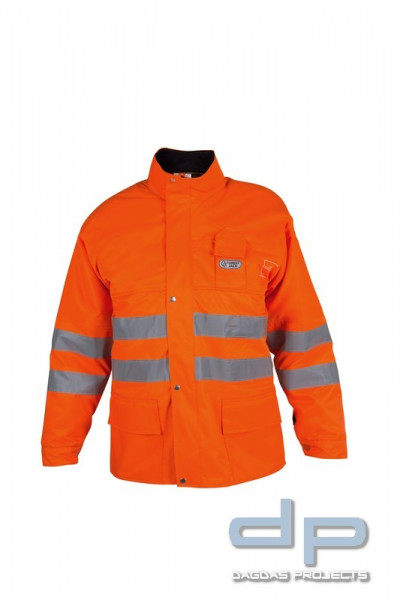 Watex Warnschutz-Jacke Forest Jack mit Schnittschutz leuchtorange