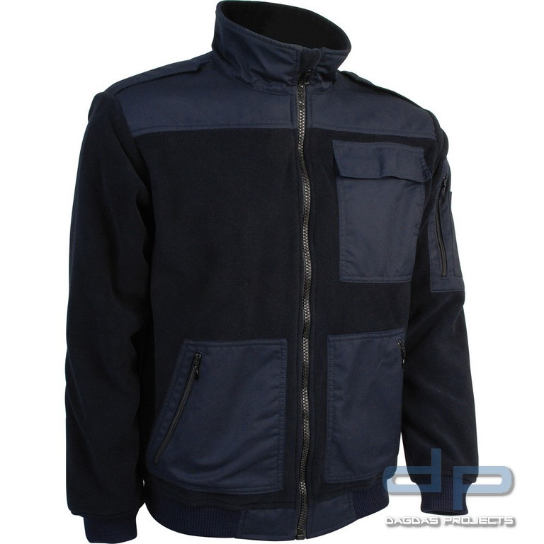 S-GARD Fleece-Jacke COMMAND Farbe dunkelblau, mit Stehkragen |  Dienstbekleidung | S-Gard Dienst- und Einsatzbekleidung |  Feuerwehrdienstbekleidung | Alle Kategorien | Dagdas Projects  Behördenausrüster