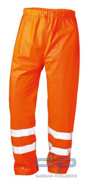 NORWAY PU-Stretch Regenbundhose in Orange