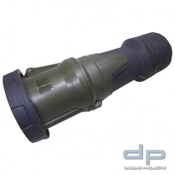 Mennekes CEE-Kupplung PowerTOP Xtra TM, 63 A, IP67, bronzegrün