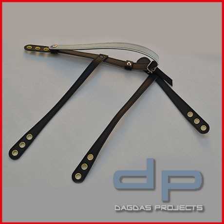 Kinn-Nackenriemen für den AL•EX 008 und AL•EX 013 / 014 Feuerwehrhelm