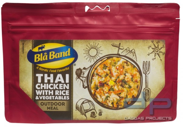 Blå Band Outdoor Meal - Thai-Hähnchen mit Reis