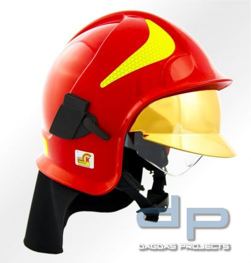 Feuerwehrhelm Vulcan CV 102 / Typ B nach EN 443 in Rot