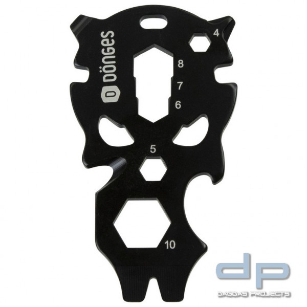 Dönges Key-Tool Skull 9-in-1, mit Dönges Logo