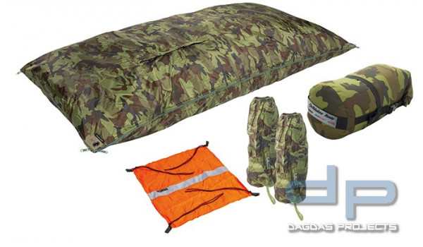 Jerven Fjellduken Hunter Biwaksack in Woodland